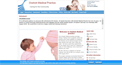 Desktop Screenshot of oxshottmedicalpractice.co.uk