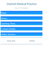 Mobile Screenshot of oxshottmedicalpractice.co.uk